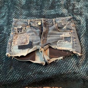 American Eagle Hi-Rise Shortie - Super Stretch - 8